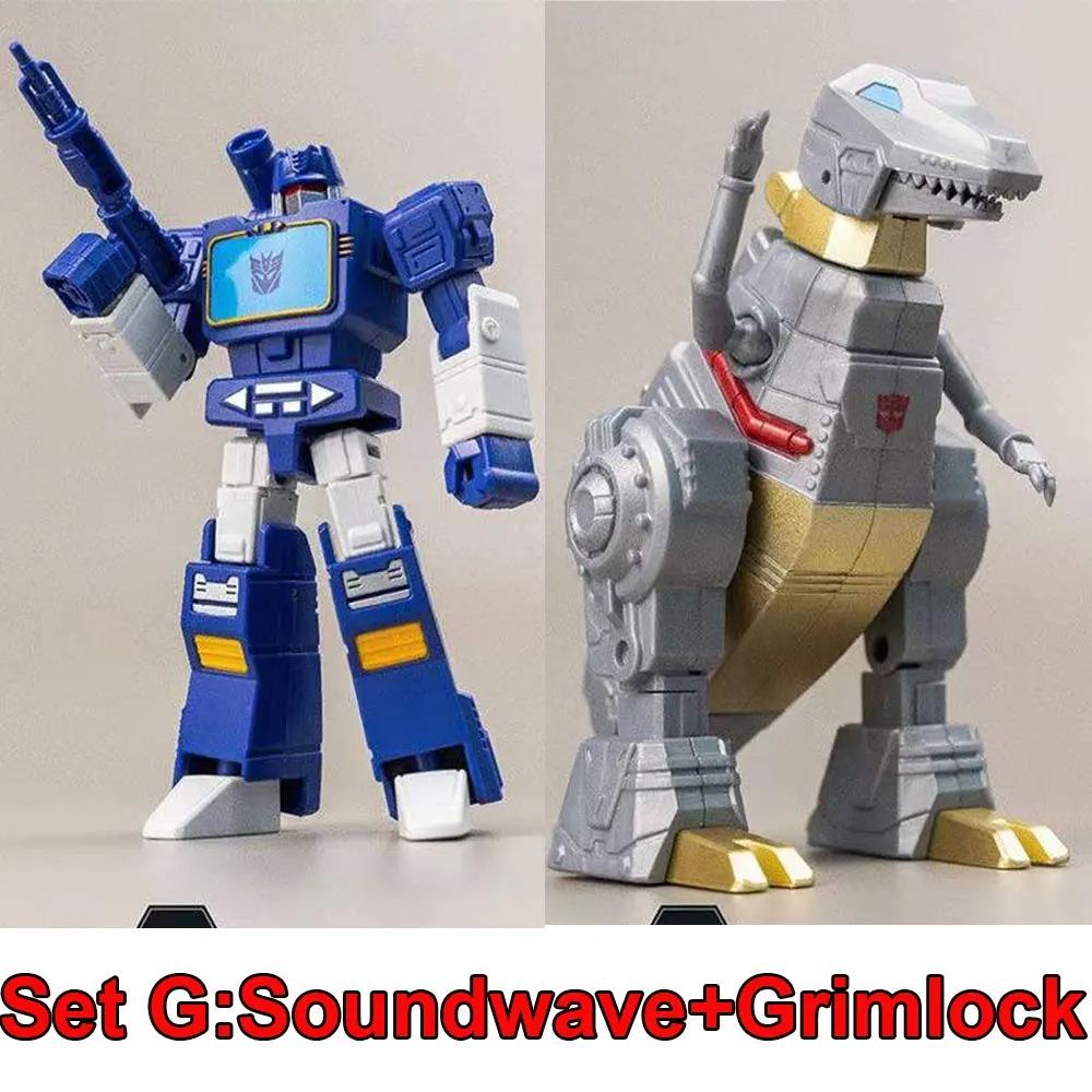 YOLOPARK G1 Фигурки Действия Лицензированы Hasbro Серия AMK Mini Трансформеры Игрушка Оптимус Прайм Мегатрон Бамблби Саундвейв