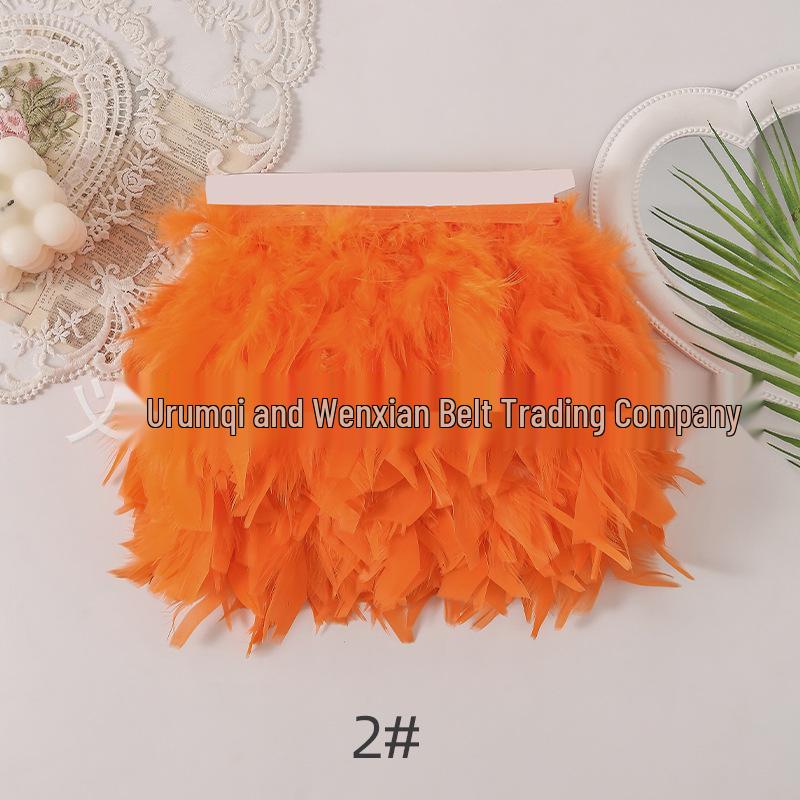 Отделка из перьев индейки 10-15 см для одежды, DIY и украшений