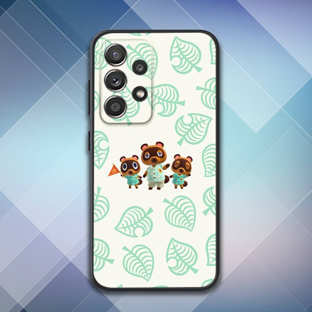 Игровой чехол для телефона Animals Game C-Crossing для Samsung S25, S24, S21, S22, S23, S30, Ultra, S20, Plus, Fe, Lite, Note, 10, 9, 5G Черная крышка