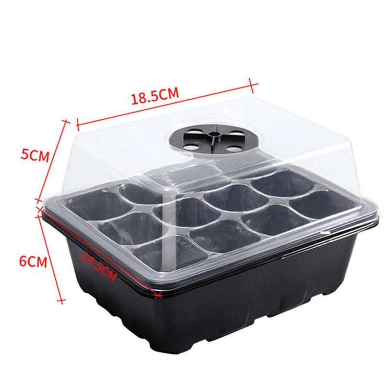 1 упаковка лотков для рассады с подсветкой, наборы лотков для рассады с регулируемыми куполами влажности и USB-кабелем для передачи данных