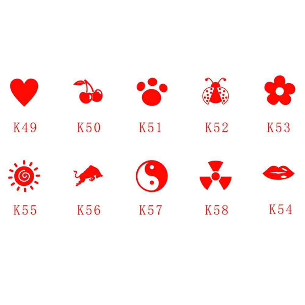 Color Random Quick-dry Golfer Gift Golf Stamp Marker Golf Ball Stamper Golf Accessories Mark Seal