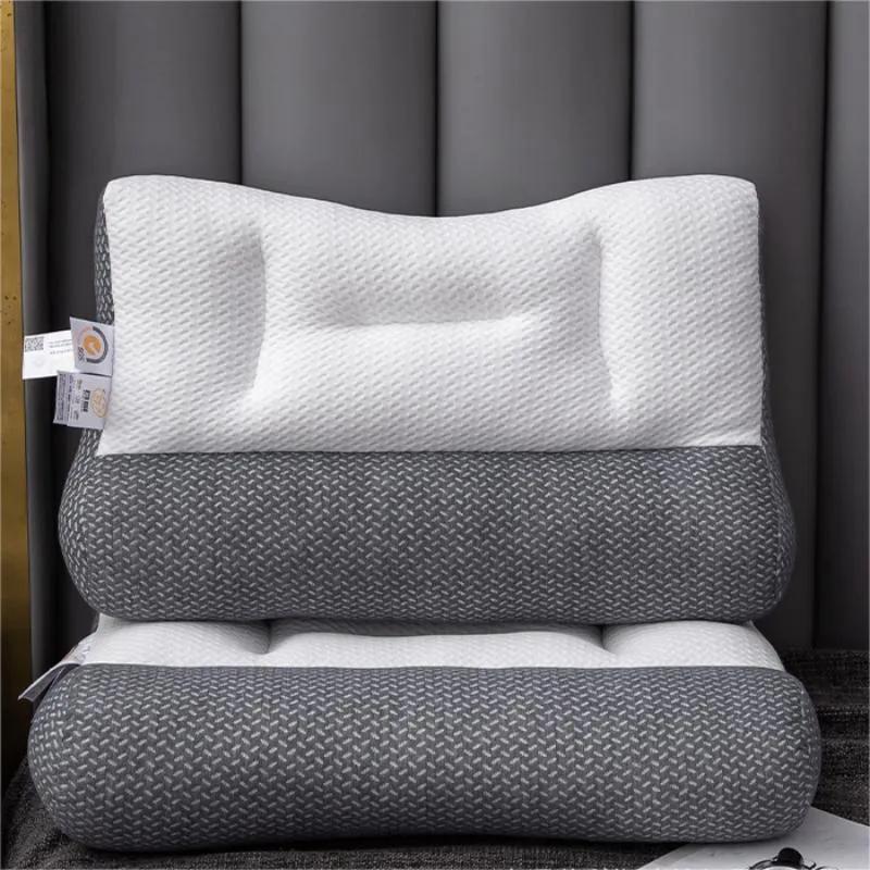 Подушка с антирастяжением для защиты шейного отдела позвоночника, подушка из соевого волокна, домашняя трикотажная хлопковая подушка, оптовая продажа с фабрики CCJ2111-WYY