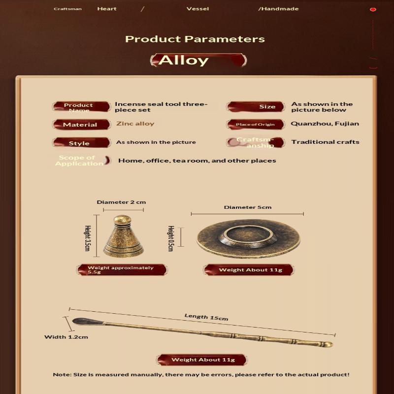 Набор для изготовления конусов благовоний из сплава DIY Ручная работа Прочный набор с ложкой для дома Медитации Любителя Йоги Выбор подарка