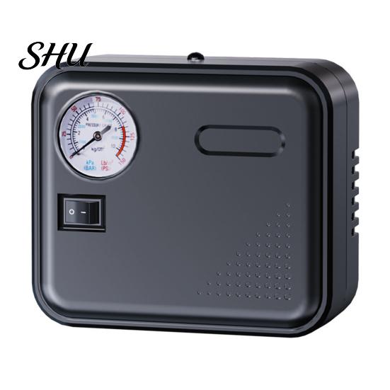 Easy-to-use Tire Pump For Cars 120W Portable Car Electric Air Mini Inflator Compact with Long Cord 12V Compressor Motorcycles Pressure Gauge Reliable