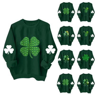 Женские повседневные модные толстовки с длинным рукавом и круглым вырезом с принтом, пуловер, топ