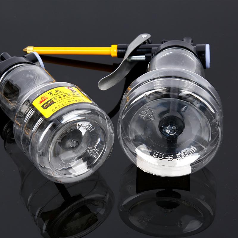 Прозрачная пластиковая масляная емкость - 250 мл и 350 мл, пистолет для подачи масла высокого давления