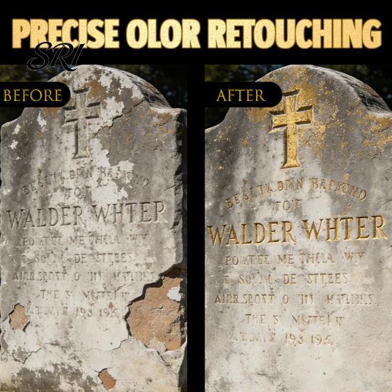 Memorial Inscription Marker Tombstone Pen with 3mm Tip Waterproof Fade-Resistant for Faded Restoration Granite Marble Repair Quick-Dry Stone