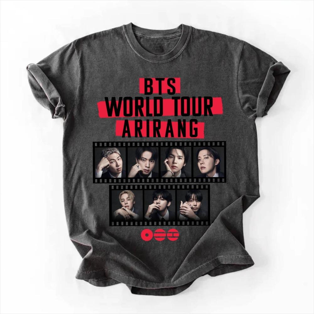Футболка с полосками BTS Arirang Альбом Тур Фильм