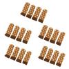 20PCS Furniture Leg Cover Pad Mute Floor Protection Mat Chair Leg Protectors for Chair Table Jacquard Type 1