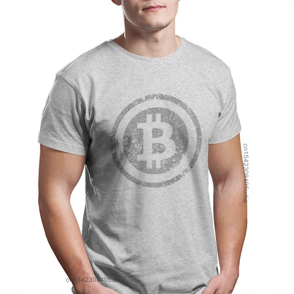 Футболка с надписью Bitcoin Art Satoshi Nakamoto Offerts для мужчин Homme Graphic Cool Design Cotton Harajuku T Shirt