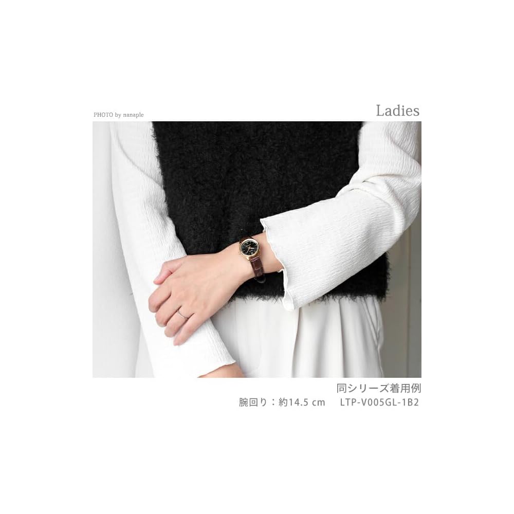 Casio Standard Chupacasi Кварцевые Женские Часы LTP-V005L-2B Кожаный Ремешок Водонепроницаемые