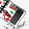 Чехол для телефона Samsung Galaxy Z Flip 3 4 5 6 7 Складной Черный Корпус Для Samsung Z Flip4 Flip5 ПК Жесткая Крышка Итальянский флаг
