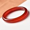 Natural Icy Species Agate Bracelet Fashionable Charm Agate Bangle Jade Bracelet Women's Gift