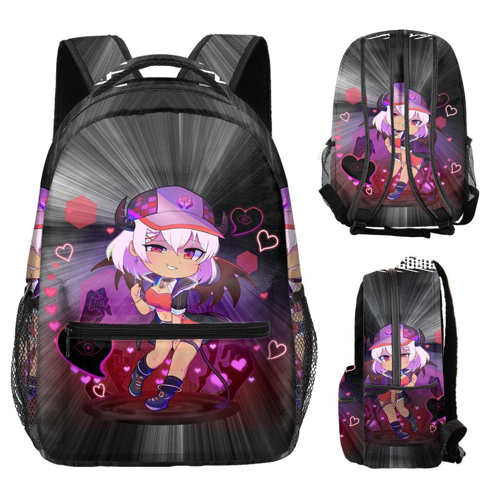 Мультяшные Новинка Kpop Молодежные Школьные Сумки Унисекс Gacha Life Дорожные Сумки 3D Печать Оксфорд Водонепроницаемые Рюкзаки на Плечо для Ноутбука