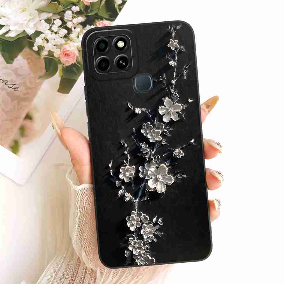 For Infinix Smart 6 2021 Case X6511 Cute Cat Butterfly Cover Silicone Soft Phone Cases For Infinix Smart 6 Smart6 Back Cover