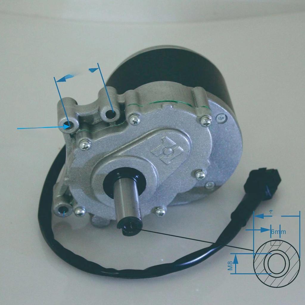 MY1016Z H250W24V75 Двигатель с постоянным магнитом для детского пляжного автомобиля