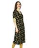 Phagun Indian Designer Kurta Women Ethnic Kurti Rayon Leaf Print Top Tunic