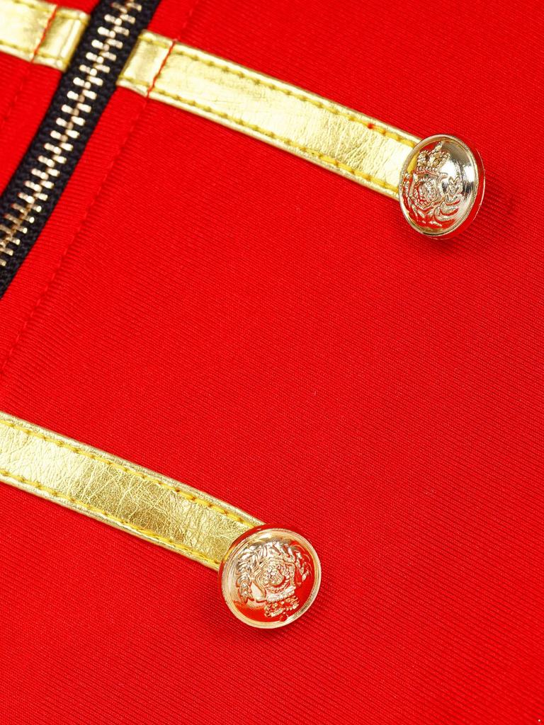 Костюм циркового конферансье для девочек, с длинным рукавом, на молнии спереди, с кисточками на плечах, пальто, костюм для вечеринки, карнавала, косплея, выступления