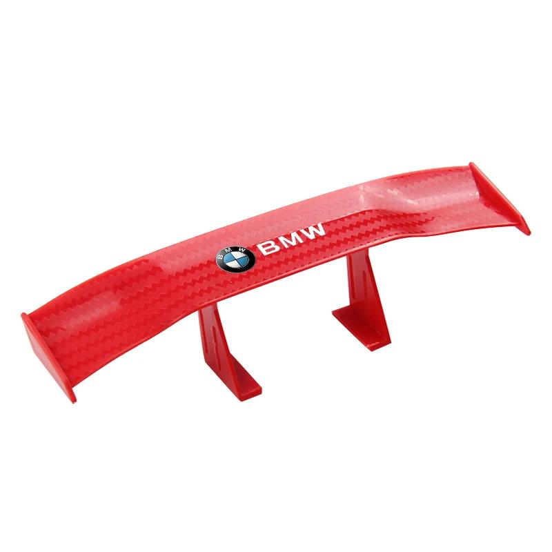 1 шт. Мини-спойлер на заднее крыло гоночный из углеродного волокна для автомобиля BMW X3 X5 M5 M3 E46 E90 E60 F10 E39 F30 E36 G30 E87 E70 E91 E30