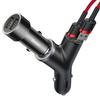 YType Car Charger 2x USB Cigarette Lighter Socket 34A Black