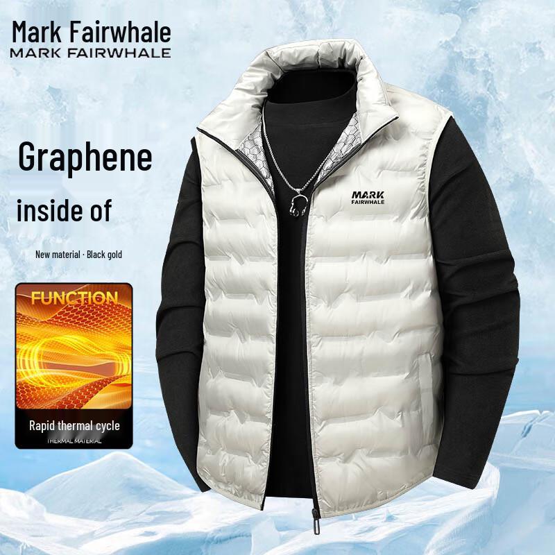 Мужской хлопковый жилет Mark Fairwhale с воротником-стойкой