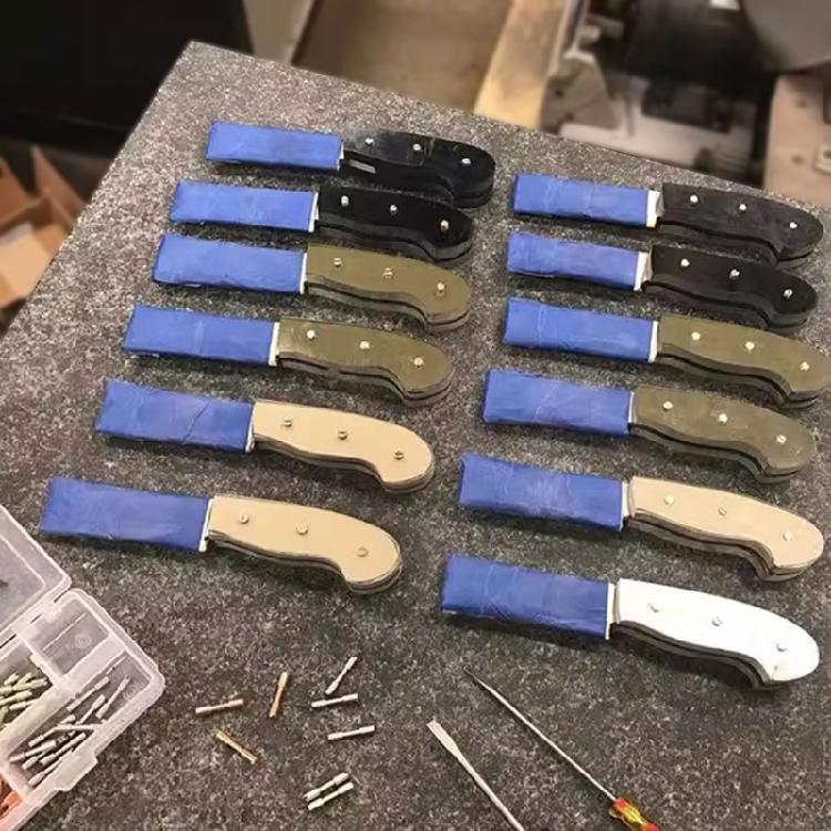 Stainless Steel Bracket Bolt Fasteners Shank Rivets 10Pcs Cutter Handle Corby Bolts for Improve Grips Countersunk Head