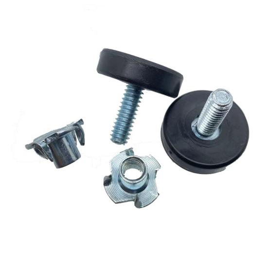 24 шт., выравниватели мебельных ножек, нержавеющие, устойчивые к коррозии, простая установка, набор скользящих выравнивающих ножек для мебели