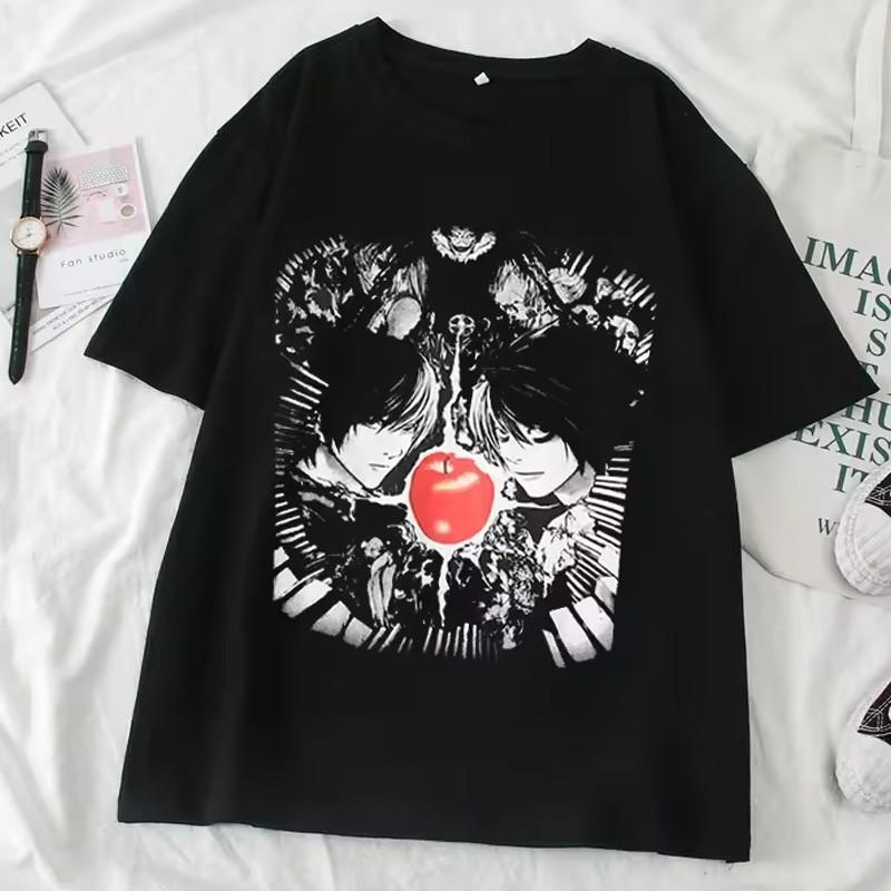 Ретро футболка с аниме Смертный приговор Unisex с коротким рукавом S-5XL Унисекс футболка