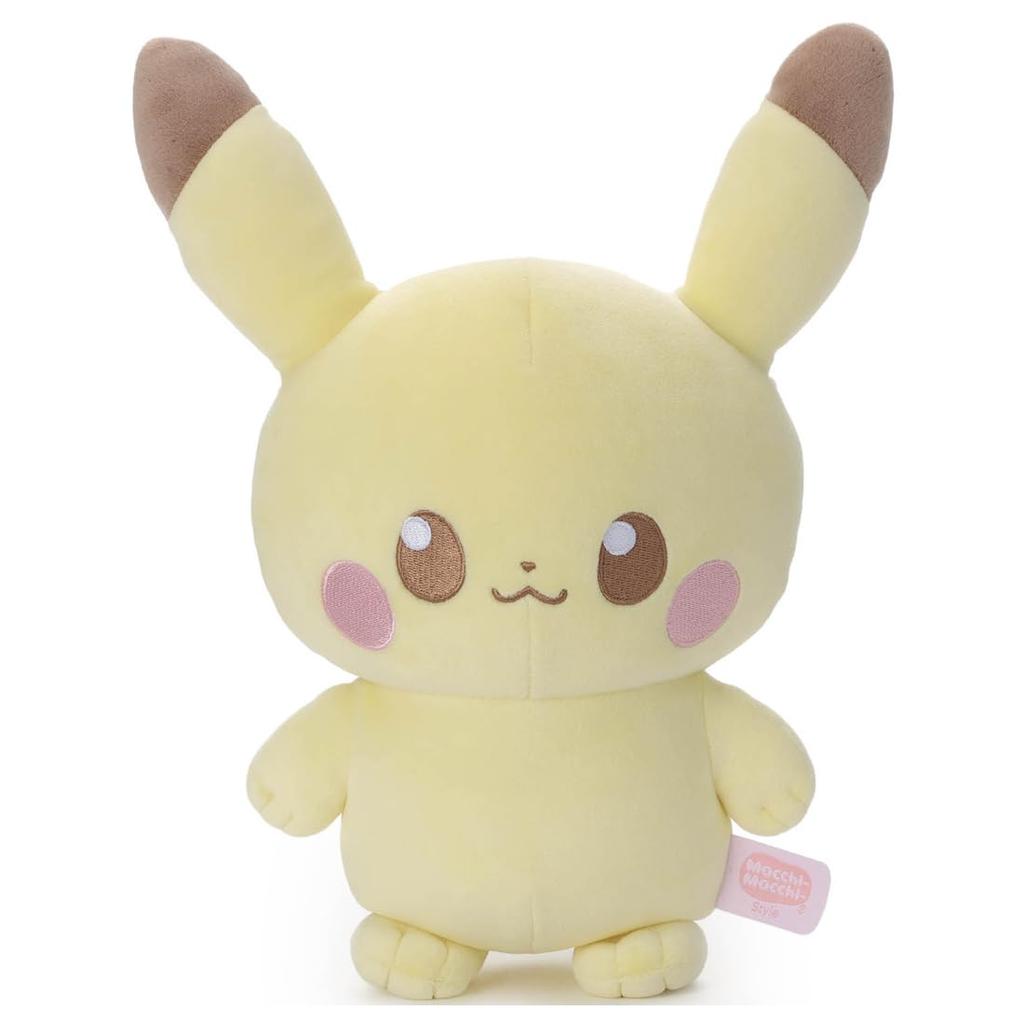 TAKARATOMY A.R.T.S Pokémon PokéPeace Mocchi-Mocchi-Style Plush – Pikachu, Approx. 32cm