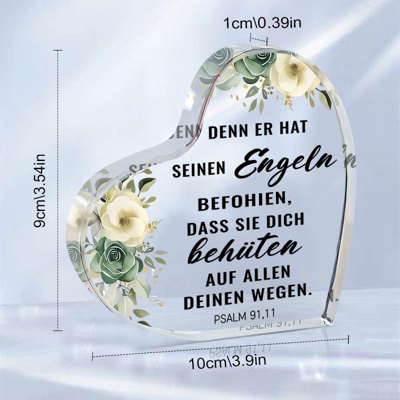 2D Плоская, Акриловая табличка с Библейским стихом, Христианский подарок, Настольный декор, Декоративная табличка для дома, Настенное искусство, Декорация для сада, Знаки для двери комнаты