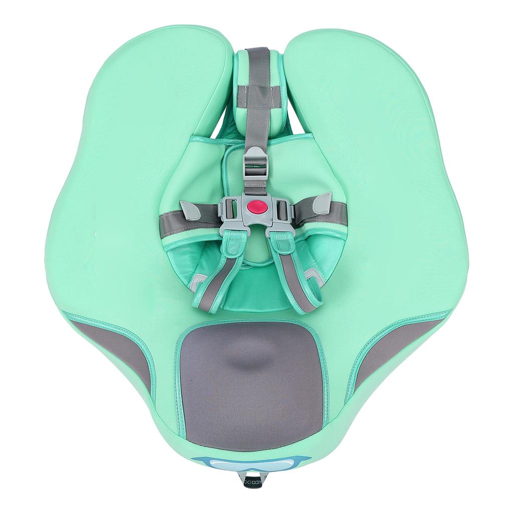 Ненадувной детский   с навесом Детский лежачий бассейн Тренажер для плавания для детей 3-24 месяцев