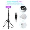 Комплект светодиодной видеолампы Andoer RGB, включающий 2 лампы RGB + 2 подставки длиной 160 см + 2 гибкие подставки