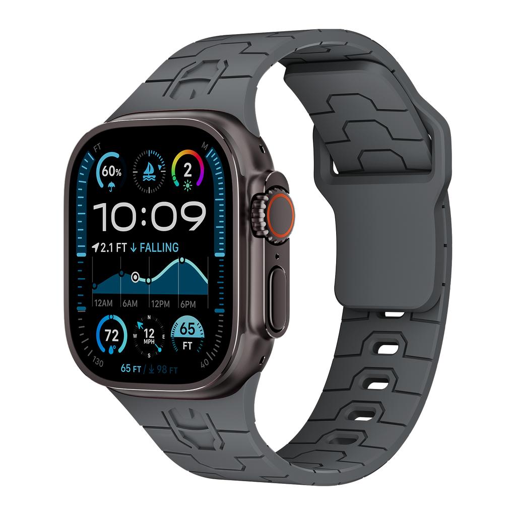Silicone Strap for Apple watch 10 band 46mm 45mm 44mm 49mm 42mm 41mm 40mm Sport bracelet correas iWatch series 9 8 7 SE ultra 2