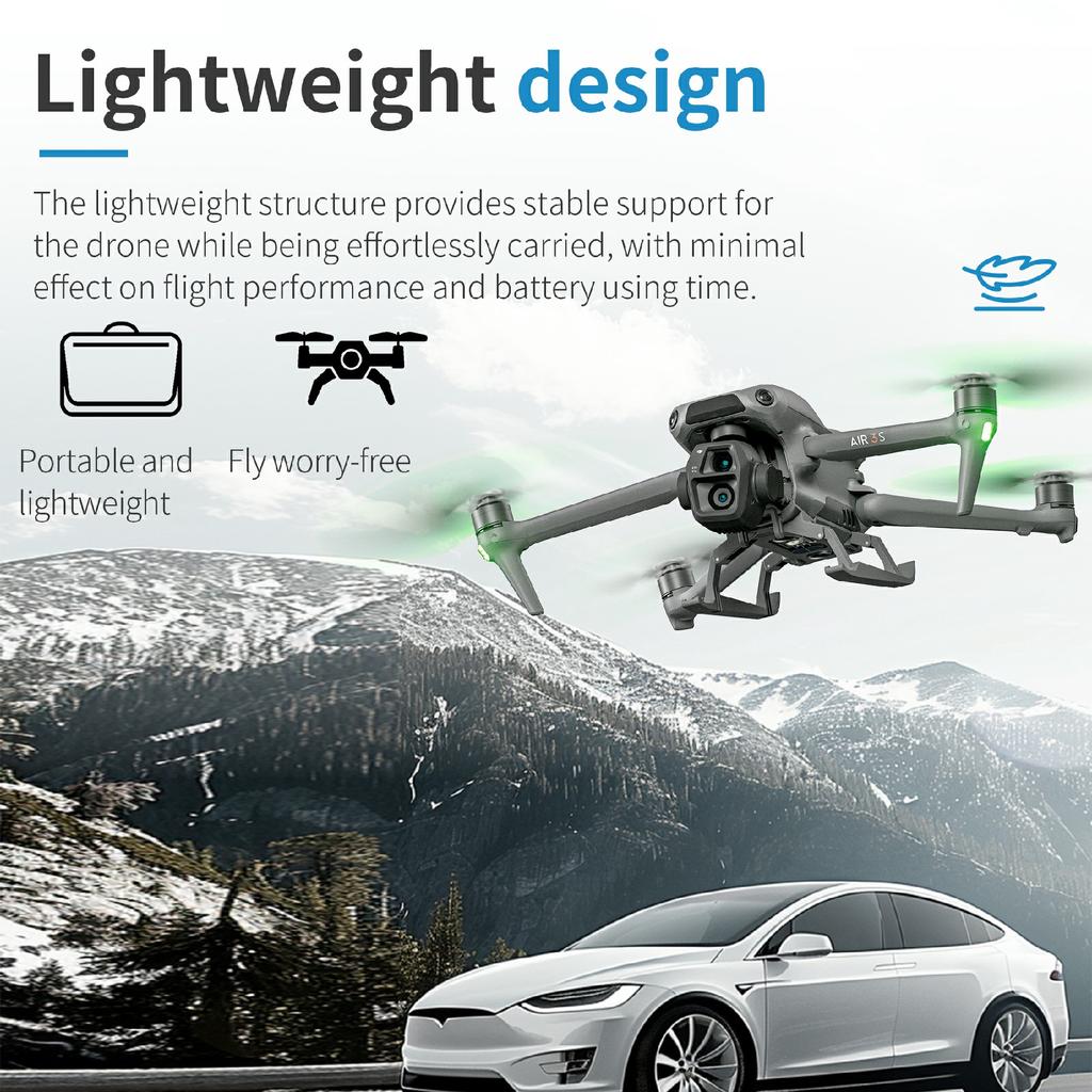 STARTRC 1155259 For DJI Air 3S/Air 3 Landing Gear Extension Foldable Legs Quick Release Shockproof Training Stand