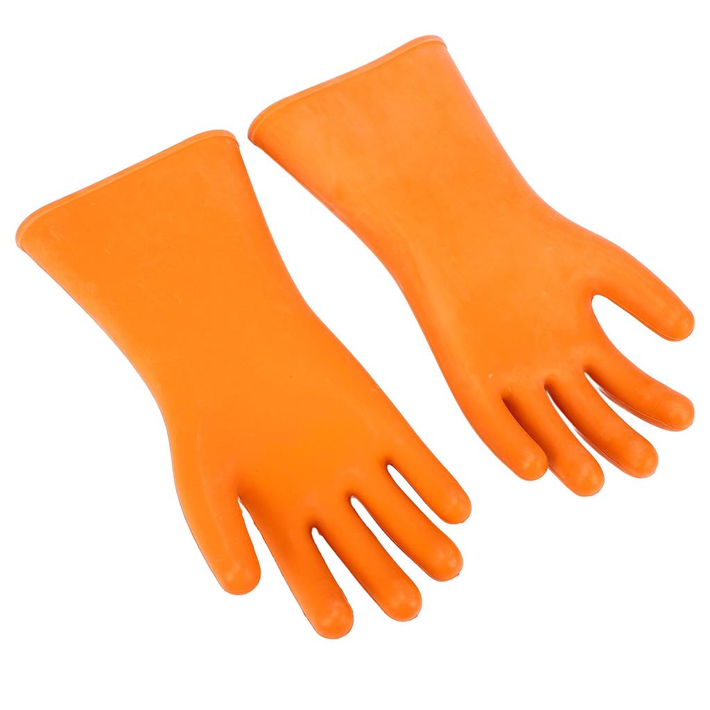 1 пара перчаток с высоким напряжением, резиновые, устойчивые к порезам, водонепроницаемые, 20000 В, 12 кВ, электрик