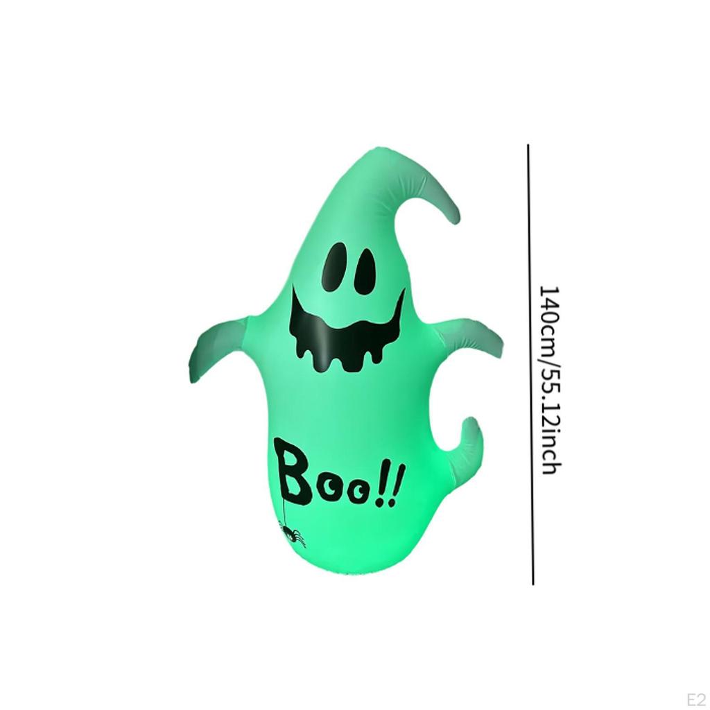 Halloween Inflatable Decoration with LED Lights Prop, Cute Tumbler for Holiday, Patio,