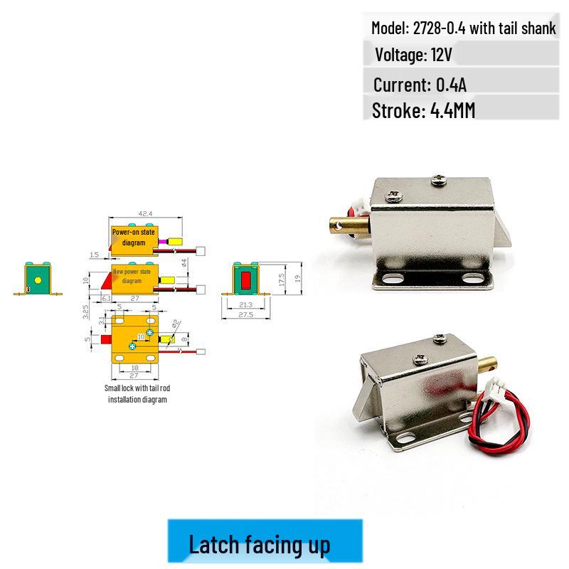 Hengda 2728 Микроэлектромагнитный Смарт-замок для шкафчика