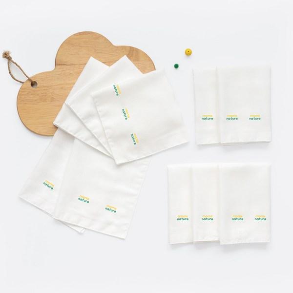 Mom's Nature детские товары для беременных Подгузник из бамбуковой ткани Aurora 5p + фирменная марля 10p + набор с тиснением 5p, корейские товары для детей