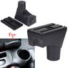 Для Nissan Sunny Armrest Box Для Nissan March Micra K13 Car Armrest Arm Storage Box Модернизированные детали Автомобильные аксессуары 2010-2025