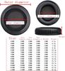 Contains 2 pieces JHZZWJ 80mm Ear Pad Ear Cushion Compatibility Pad Replacement (8cm) 3.15inch