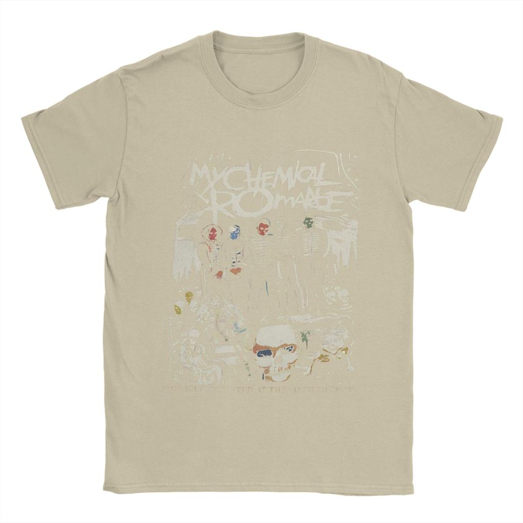 My Chemical Romances T-Shirt Men Vintage Cotton Tee Shirt O Neck Short Sleeve T Shirts Gift Idea Tops
