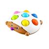 Игрушки-антистресс Push Pop Toys для детей, силиконовые игрушки-поводыри для пальцев, сенсорные игрушки в виде ежика, мягкие кнопки для тренировки концентрации.