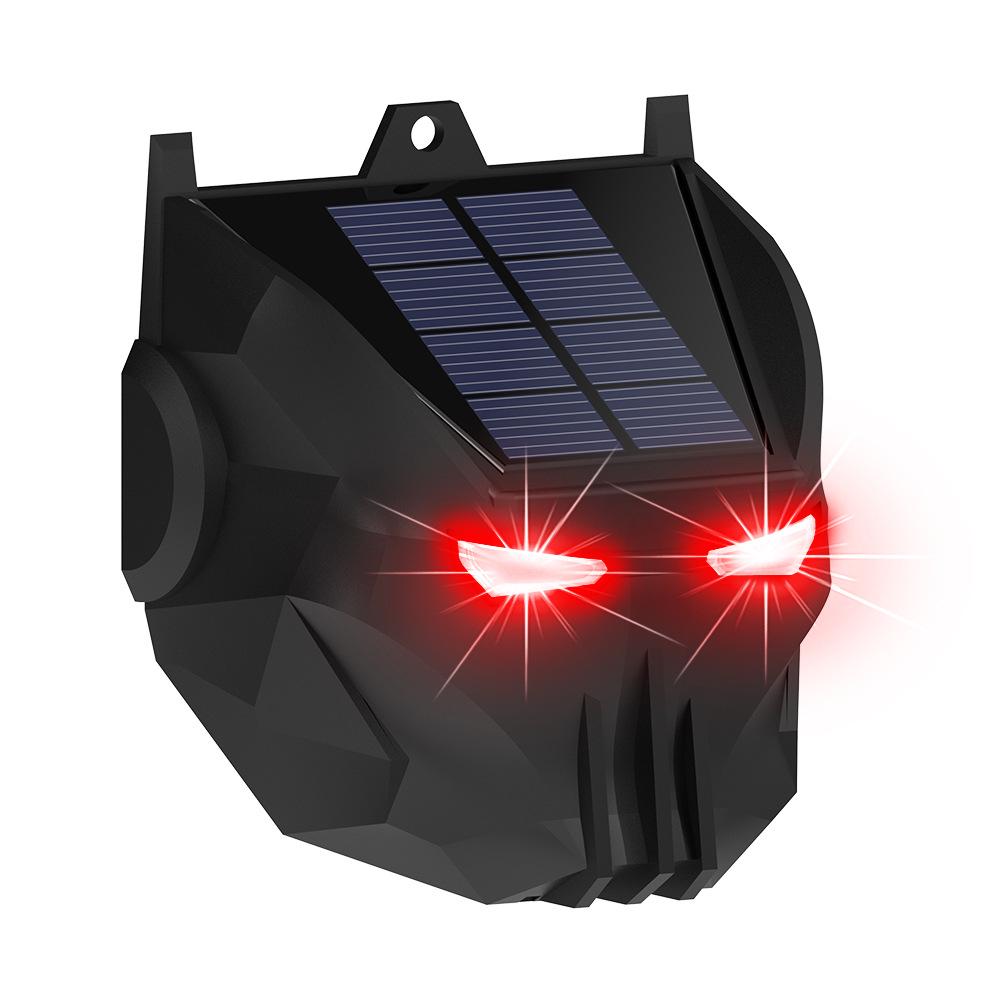 Дневной солнечный отпугиватель птиц: Звуковая и световая сигнализация для сада, пруда, рисового поля и отпугивания голубей