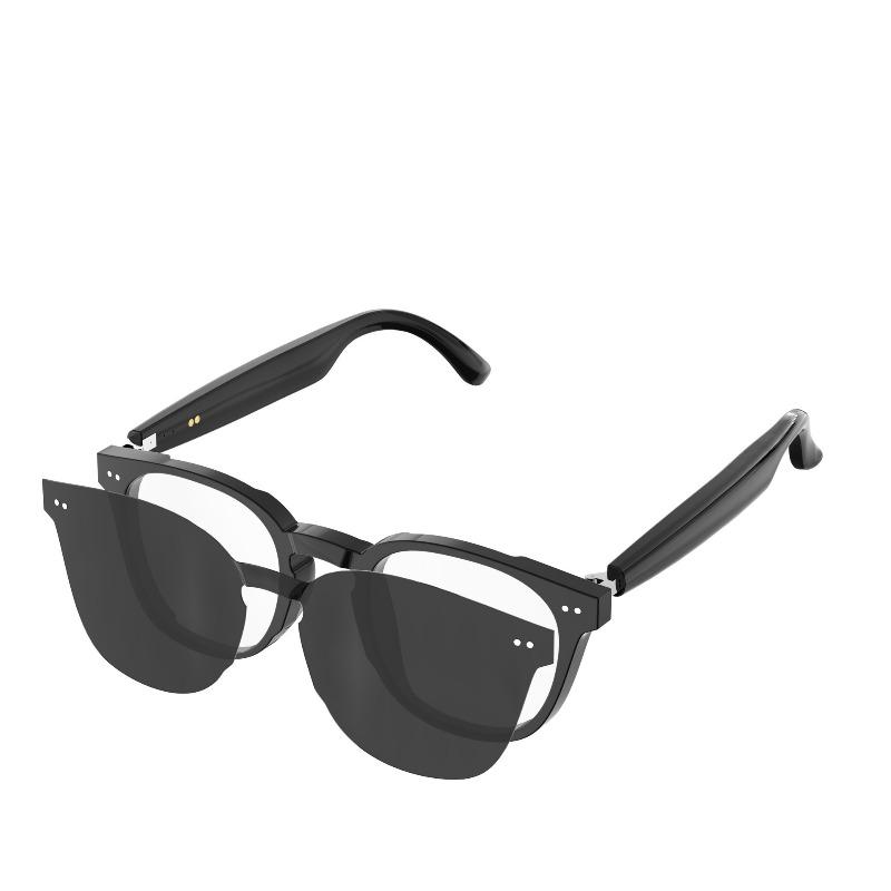 Ai Smart Glasses Bluetooth Call Listening To Music Ai Translation Sports Riding Anti-blue Light Can Be Equipped with Myopia Film