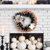 Halloween Wreath for Front Door ,Halloween Decoration, Yard Farmhouse Hanger Horror Hanging