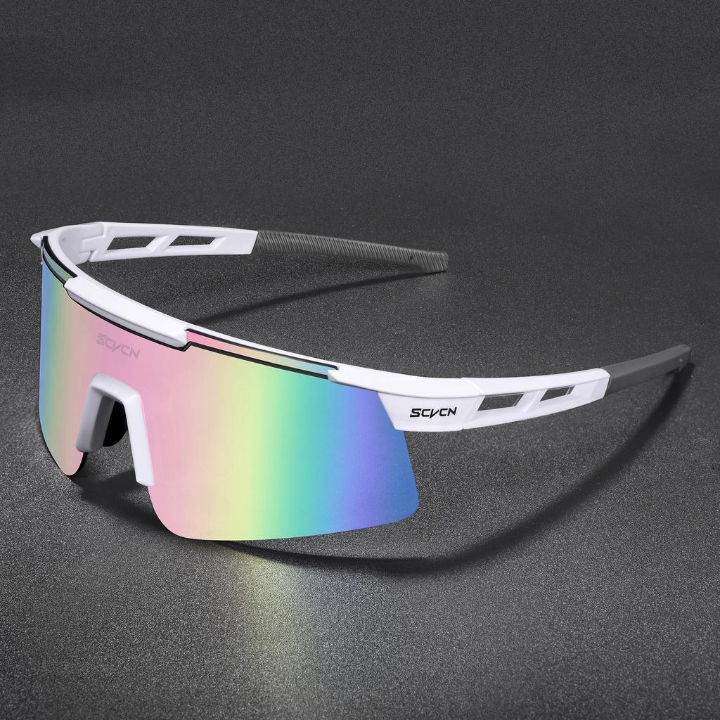 SCVCN UV400 Cycling Glasses Men Women MTB Road Bike Sunglasses Outdoor Hiking Drive Running Sunglasses Fashion Sports Glasses 7