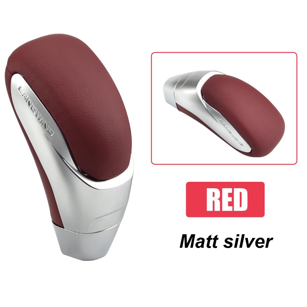 Автомобильная ручка переключения передач, кожаная головка переключения передач для Mazda 3 2006 2007 2008 2010 2011 2012 года, рычаг переключения передач автомобиля