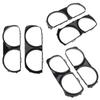 Upgraded Headlights Frame Replacement Front Lamp Headlight Bezel Set Easy Installation Suitable for -Challenger