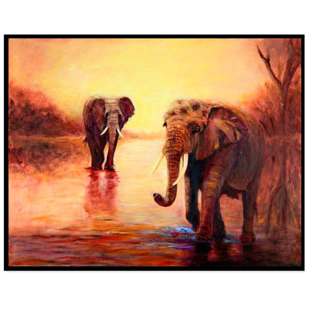 Dotzso Store 5D Diy Алмазная картина Полный круг Смола Животное Алмазная вышитая мозаика Картина Стразы Ремесла