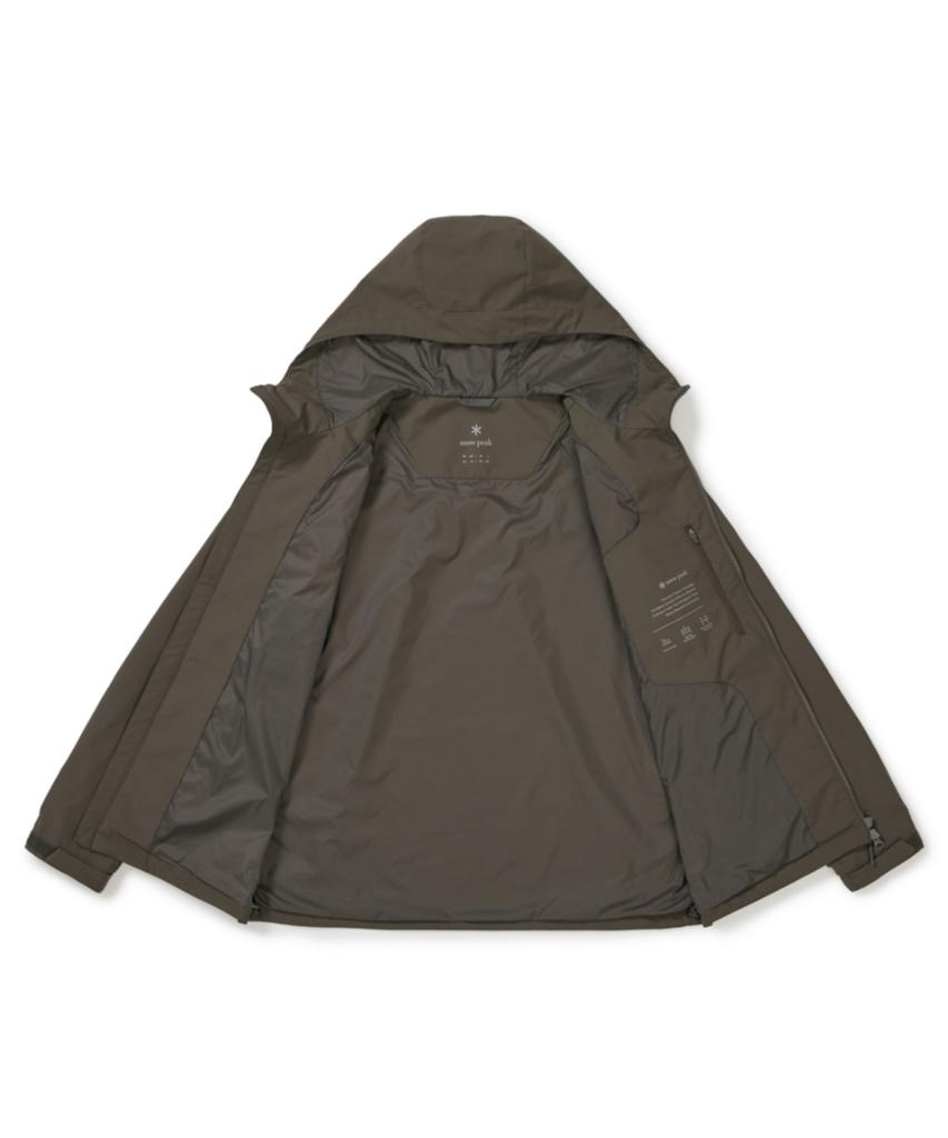 Snowpeak Apparel 2L Titanic Windbreaker (S25Fmtwb30) Dark Khaki